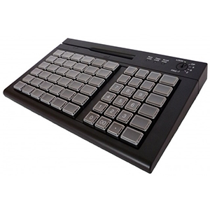 Программируемая клавиатура Heng Yu Pos Keyboard S60C 60 клавиш, USB, цвет черый, MSR, замок в Саратове