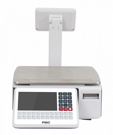 Весы торговые с печатью этикеток RBS KS 4010